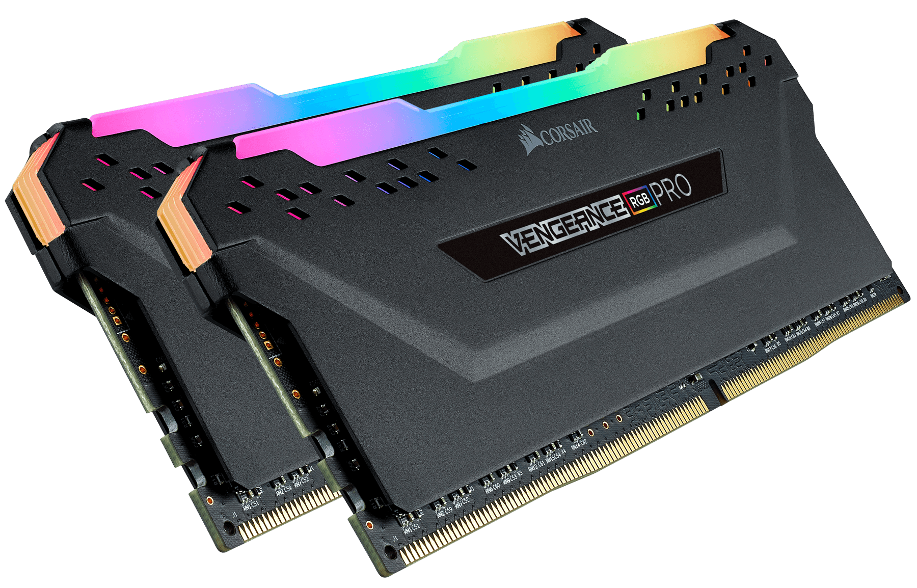 MEMORIA DDR4 CORSAIR VENG. RGB PRO BLACK 32GB 3200 2X16 CMW32GX4M2C320