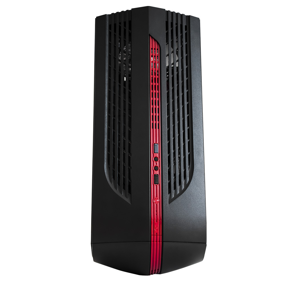 (OB) GABINETE GAME FACTOR ROJO mATX USB 3.0, 2 VENT 120MM S/FTE CSG500-RD