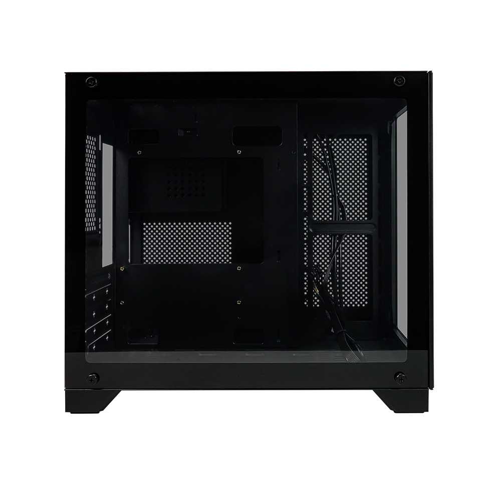 GABINETE GAME FACTOR mATX FISHTANK DOBLE CRISTAL USB 3.0 S/FTE CSG570