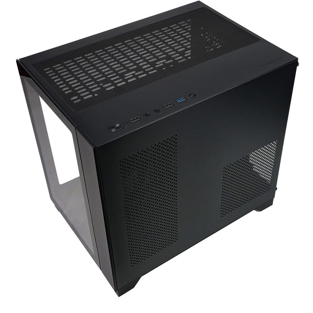 GABINETE GAME FACTOR mATX FISHTANK DOBLE CRISTAL USB 3.0 S/FTE CSG570