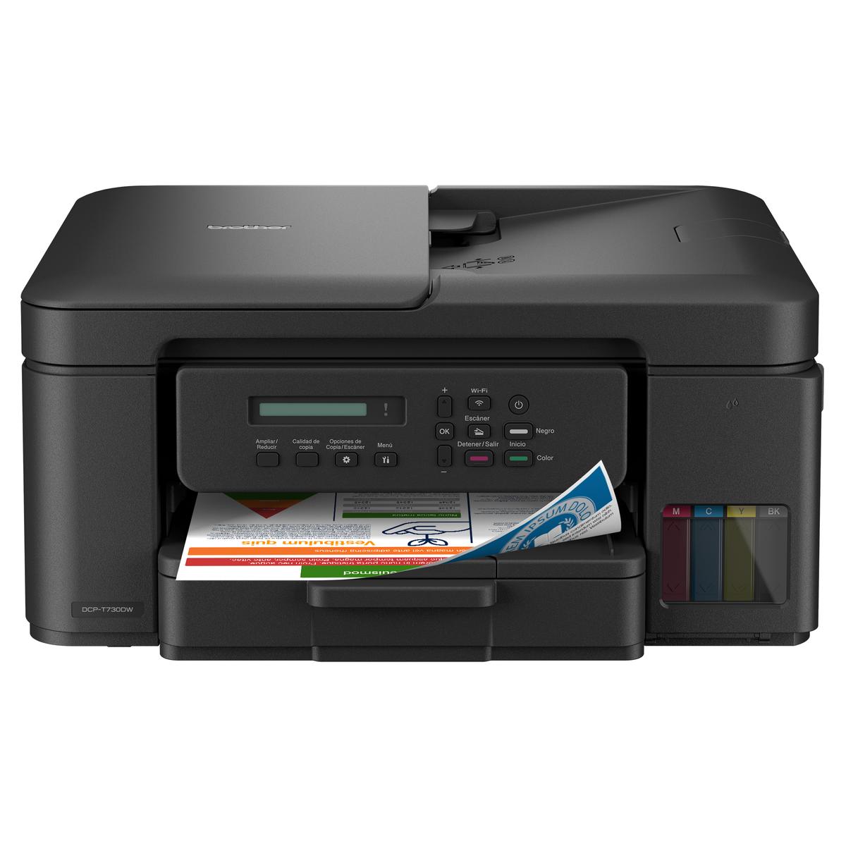 MULTIFUNCIONAL BROTHER A COLOR INKBENEFIT TANK WIFI DUPLEX DCP-T730DW
