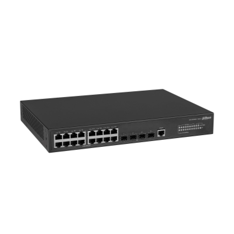 Switch 16 puertos Gigabit Ethernet y 4 puertos SFP+(DH-AS4300-16GT4GF)