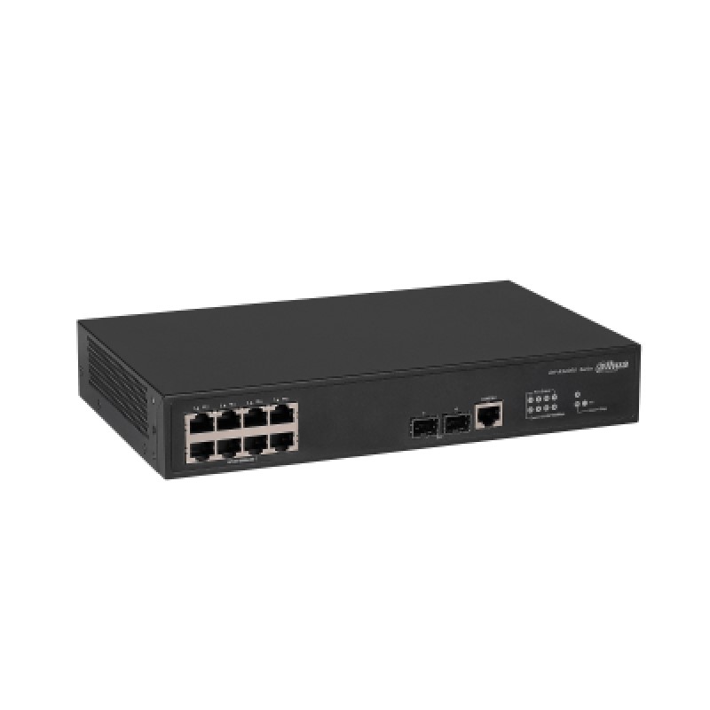 Switch 8 puertos Gigabit Ethernet y 2 puertos SFP+(DH-AS4300-8GT2GF)