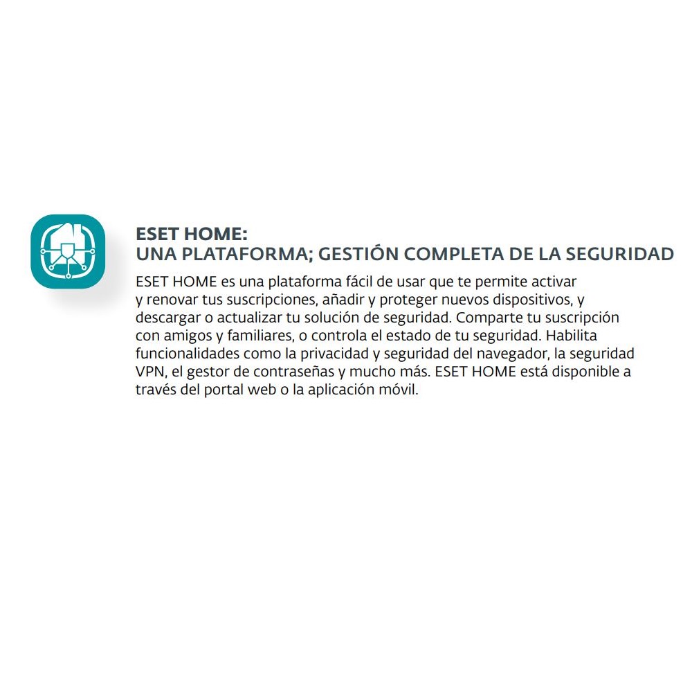 ESD HOME SECURITY ESSENTIAL 1 LIC 1 AÑO ESET (EHSE11ESD)