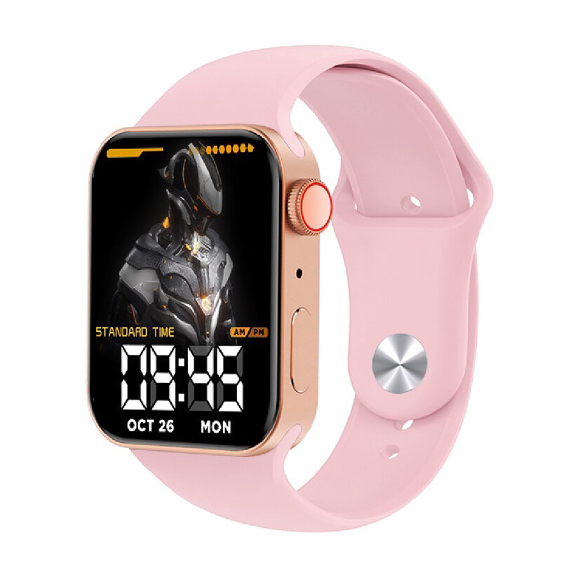 SMART WATCH T100 PLUS ROSA 44 MM IOS/ ANDROID (EO-0388-336)