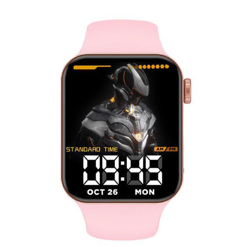 SMART WATCH T100 PLUS ROSA 44 MM IOS/ ANDROID (EO-0388-336)