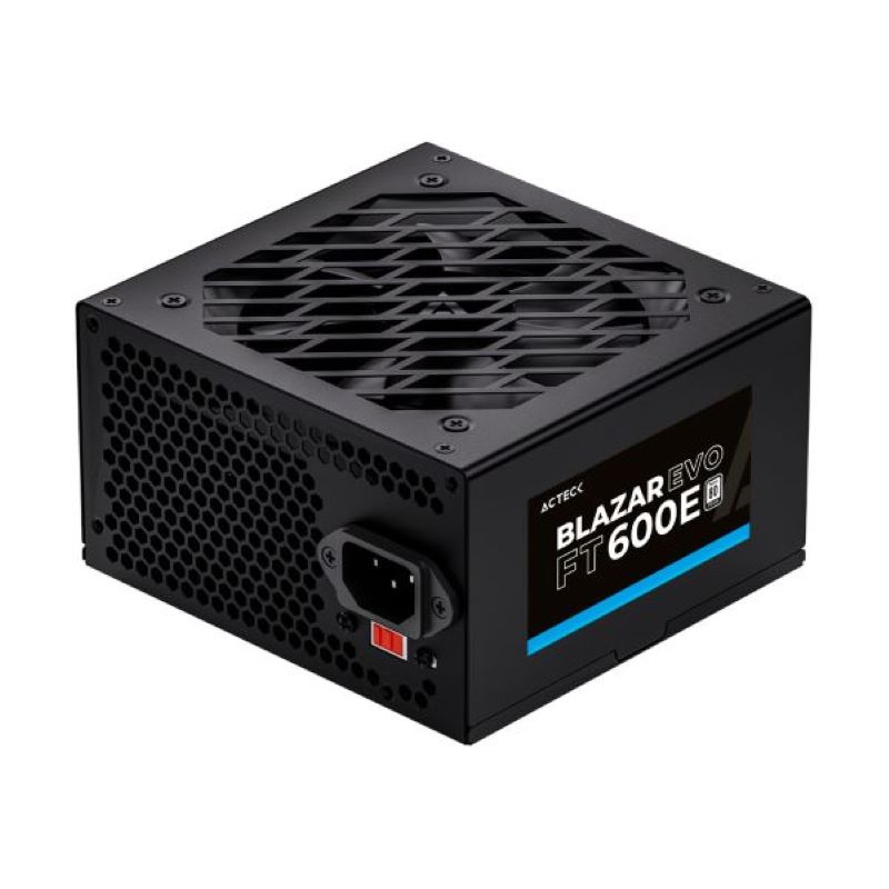 FUENTE DE PODER ACTECK BLAZAR EVO FT600E ATX 600W NEGRO ES-05003E