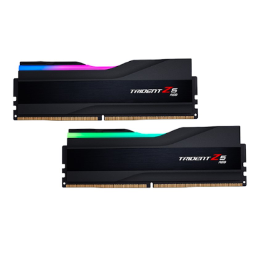 MEMORIA RAM GSKILL DDR5 5600 MT/S 2 X 32GB TRIDENT Z5 RGB BLACK