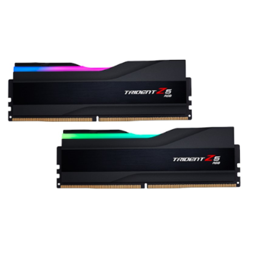 MEMORIA RAM GSKILL DDR5 6000 MT/S 2 X 32GB TRIDENT Z5 RGB BLACK