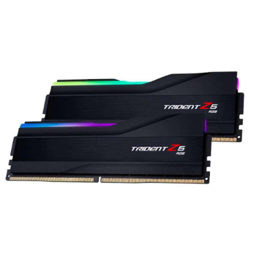 MEMORIA RAM GSKILL DDR5 7600 MT/S 2 X 16GB TRIDENT Z5 RGB BLACK
