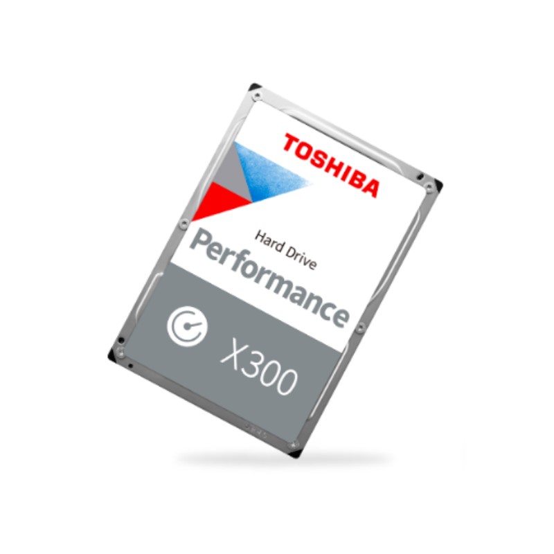 DISCO DURO INTERNO TOSHIBA 6TB X300 PERFORMANCE 3.5” 7200rpm 256MB (HDWR460XZSTA)