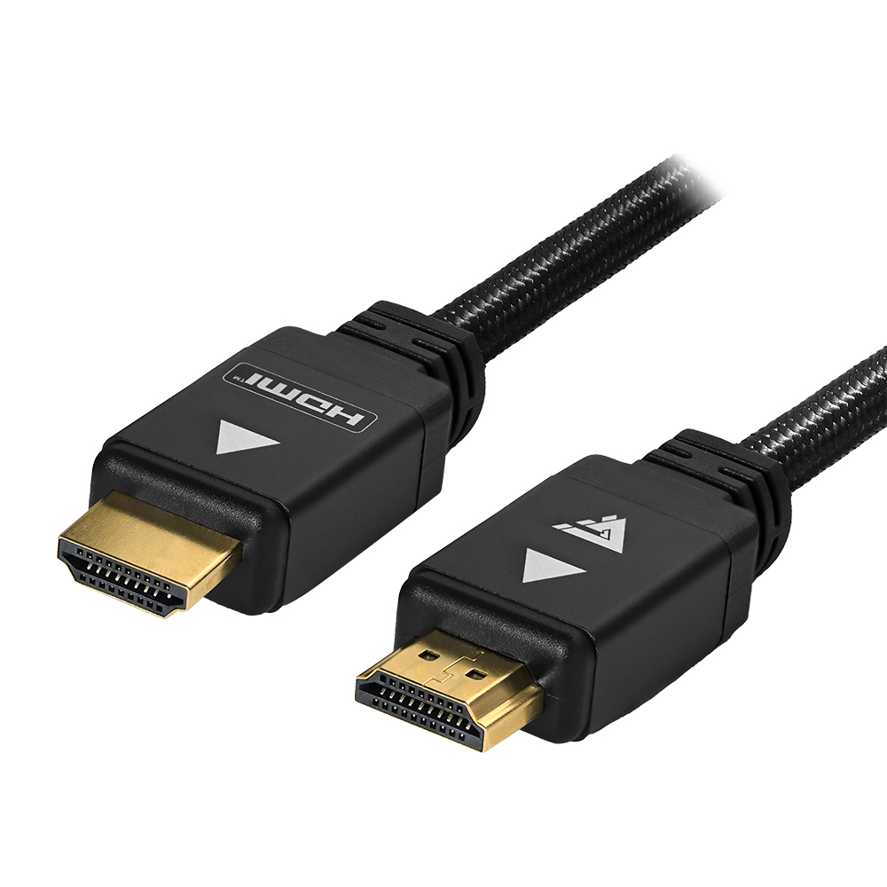 CABLE GAME FACTOR HDMI MACHO A HDMI MACHO 8K 2 MTS CHAPA DE ORO 24K (HTH400)