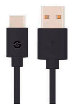 CABLE GETTTECH JL-3513 USB 2.0, USB A USB TIPO C, NEGRO, 1.5MTS