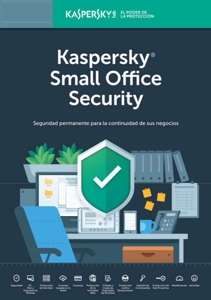 KASPERSKY SMALL OFFICE SECURITY RNW E:5-9 1YR (KL4542ZAEFR)