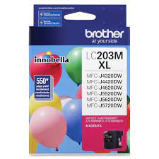 CARTUCHO BROTHER LC203M MAGENTA 550 PAG APROX LC203M