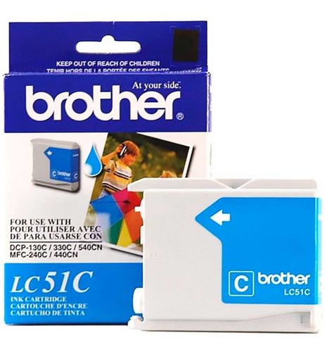 CARTUCHO BROTHER LC51C CYAN LC51C
