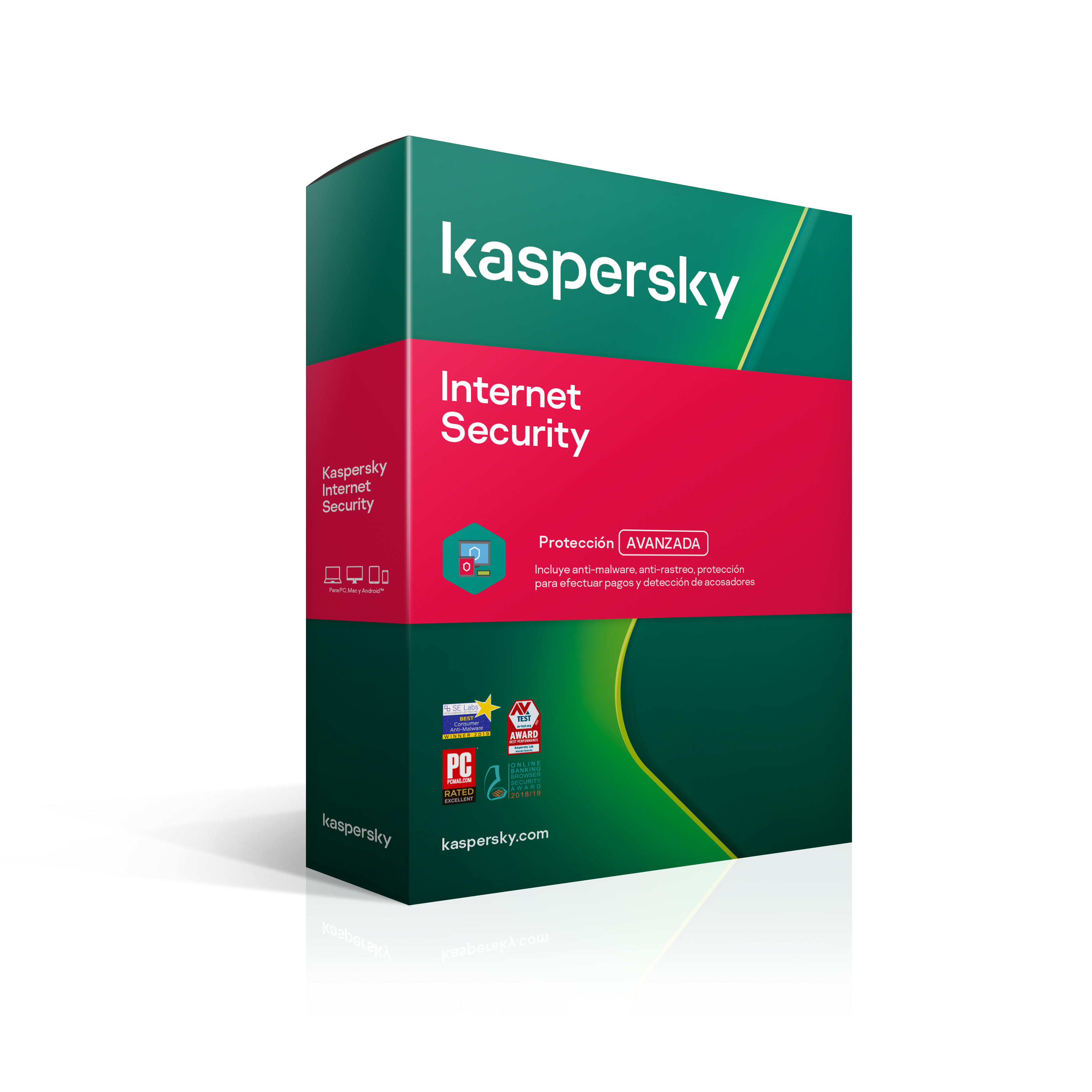 KASPERSKY INTERNET SECURITY LICENSE 5DV 3YR (KL1939ZCETS)