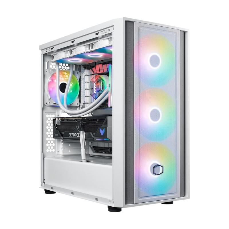(ED) GABINETE COOLER MASTER MASTERBOX 600 MICRO ATX BLANCO MB600-WGNN-S00
