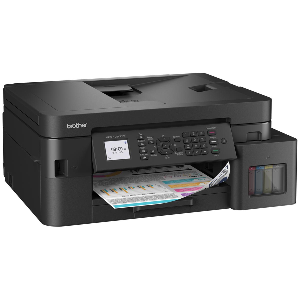 MULTIFUNCIONAL BROTHER A COLOR INKBENEFIT TANK WIFI DUPLEX DCP-T930DW
