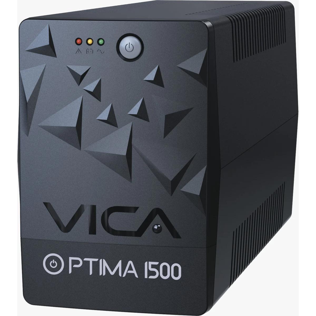 (ED)NOBREAK/UPS VICA 1.5KVA/900W 8 TOMAS (RYR),LEDS,RJ11/45(OPTIMA1500)