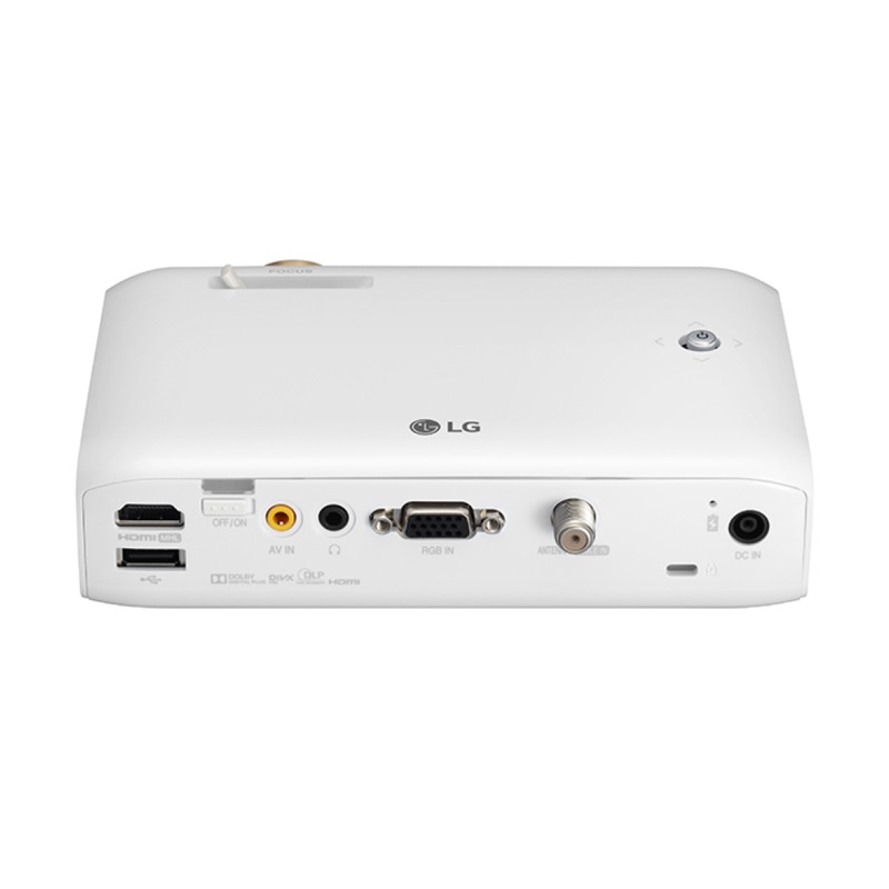 PROYECTOR LG PH550 PORTATIL MINI LED 550 LUM HD 1280x720 HDMI USB
