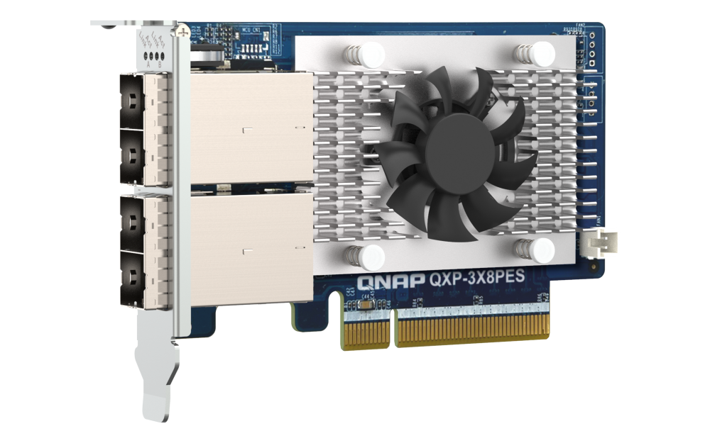 TARJETA DE EXPANSION PCIE 2 PUERTOS JBOD-QNAP (QXP-3X8PES)
