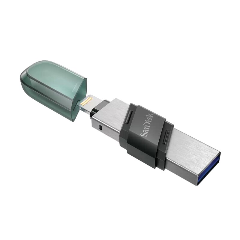 MEMORIA FLASH SANDISK IXPAND FLIP 256GB LIGHTNING-USB A (SDIX90N-256G-