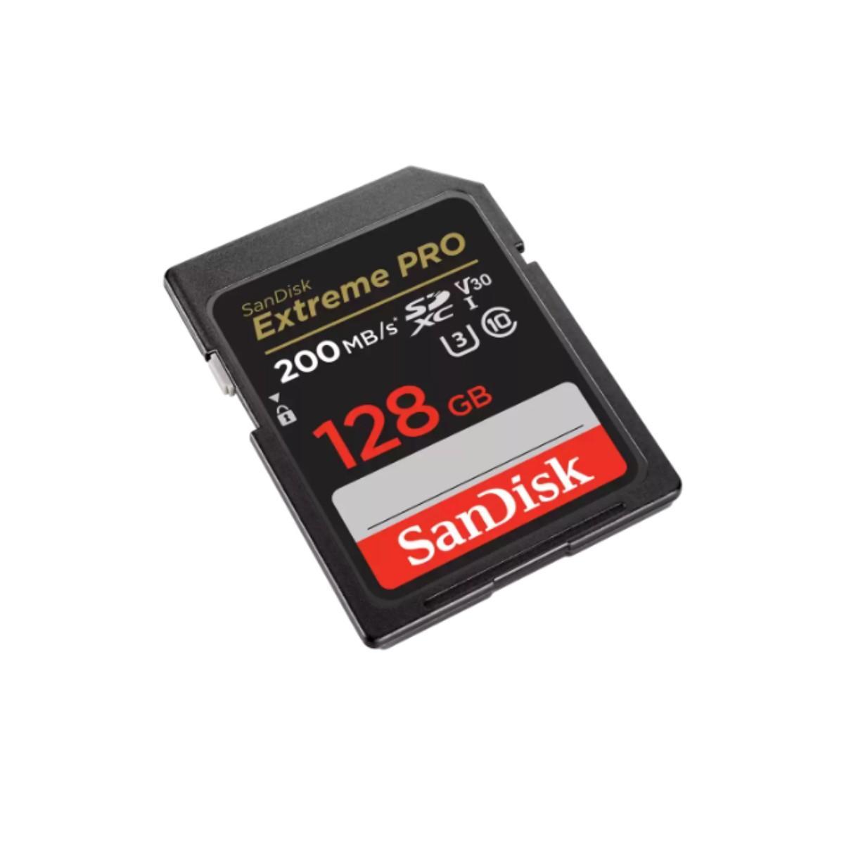 MEMORIA SDXC SANDISK EXTREME PRO 128GB UHS-I CLASE 10 (SDSDXXD-128G-GN4IN)