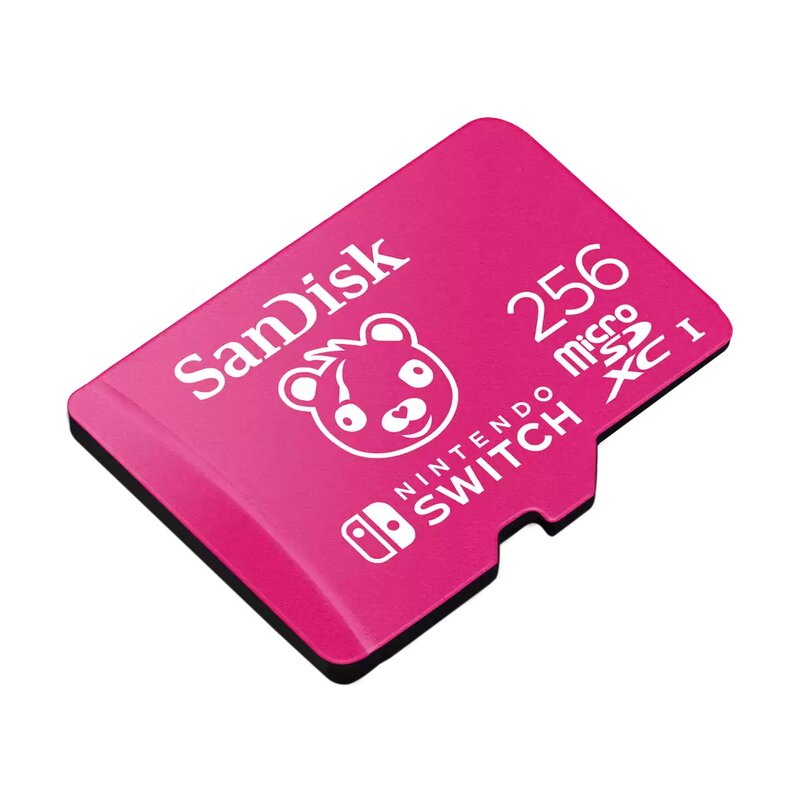 MEMORIA SANDISK MICRO SDXC NINTENDO SWITCH FORNITE 256GB (SDSQXAO-256G