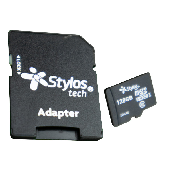 Los mejores mayoristas en tecnología en México MEMORIA MICRO SD STYLOS 128  GB CLASE 10 CON ADAPTADOR STMS1281B