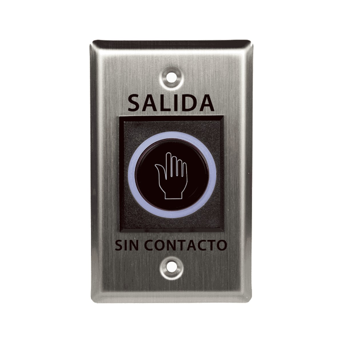 BOTON SALIDA SIN CONTACTO ZKTECO RANGO DETECCION HASTA 10CM K1-1(TLEB102)