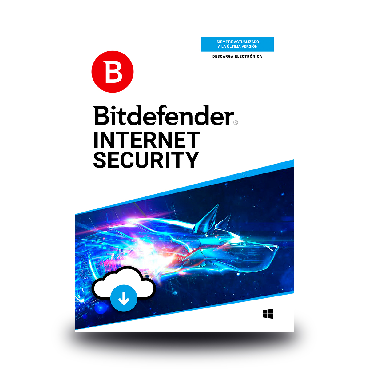 BITDEFENDER ESD INTERNET SECURITY  2YR 3USR (TMBD-306)
