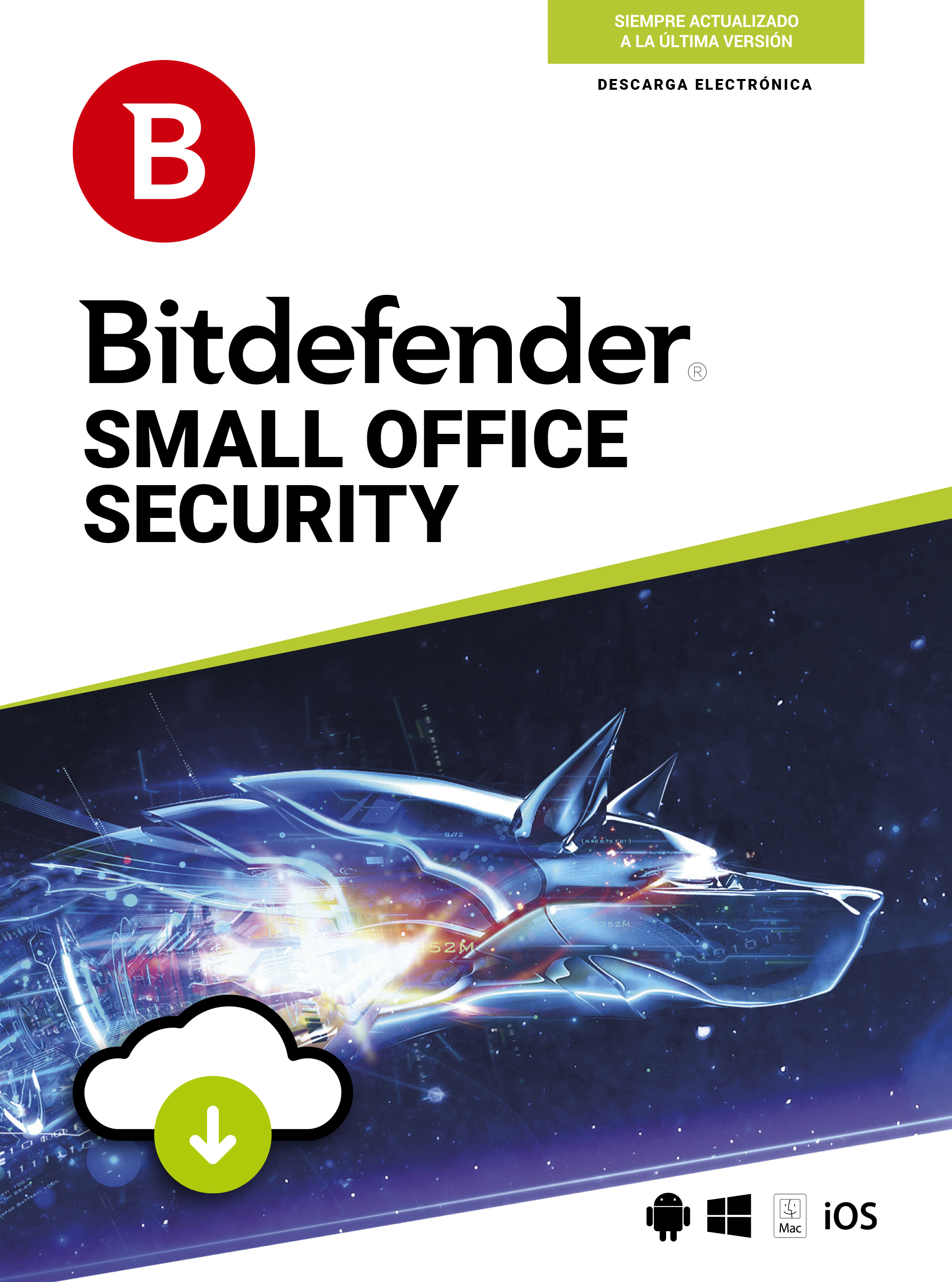 BITDEFENDER ESD SMALL OFFICE SECURITY 10USR+1FS 1YR (TMBD-429)