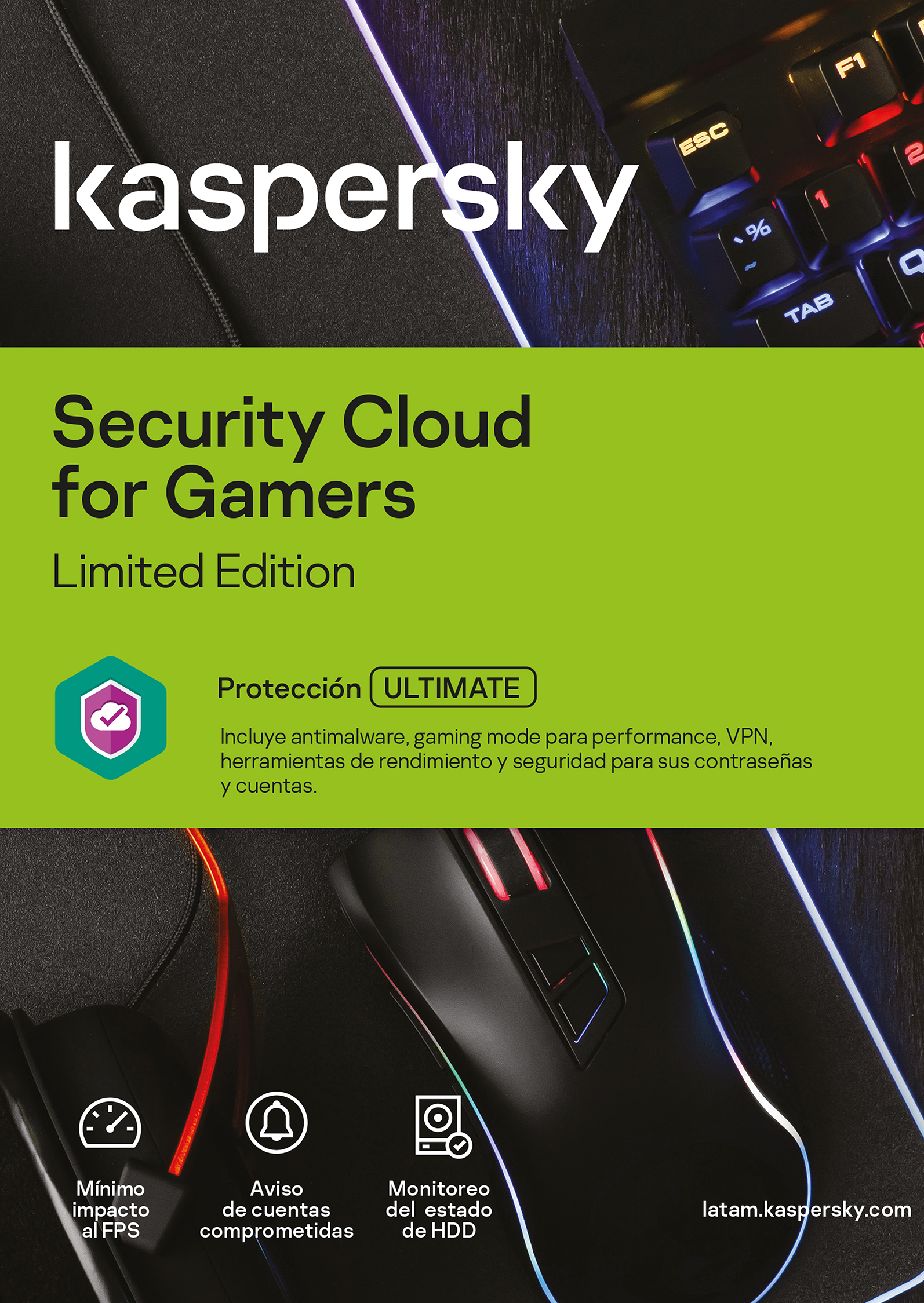 KASPERSKY SECURITY CLOUD FOR GAMERS 3DV 1YR (TMKS-194)