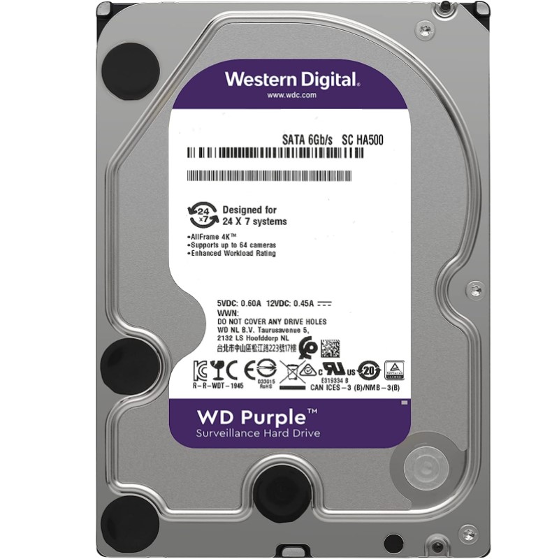 DISCO DURO INTERNO WD PURPLE 2TB 3.5