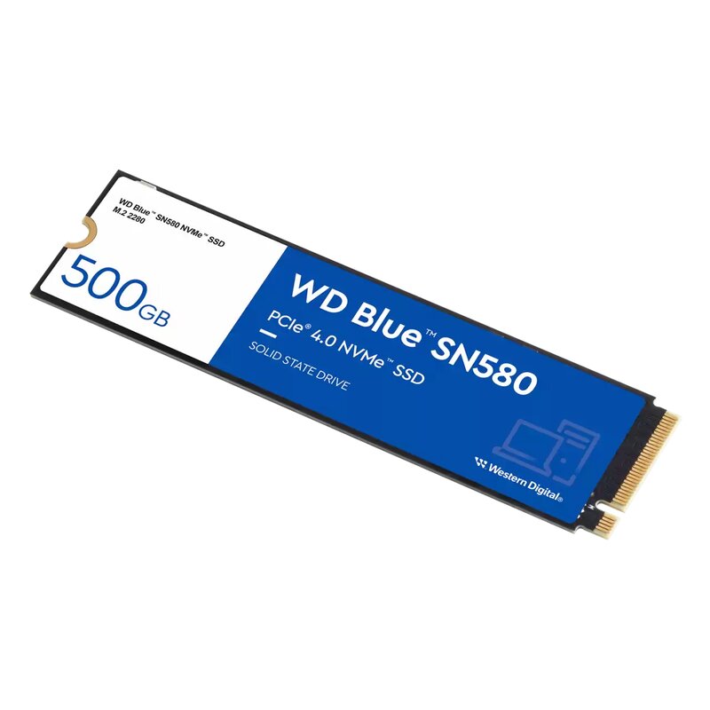 UNIDAD SSD M.2 WESTERN DIGITAL SN580 500GB WDS500G3B0E BLUE PCIE