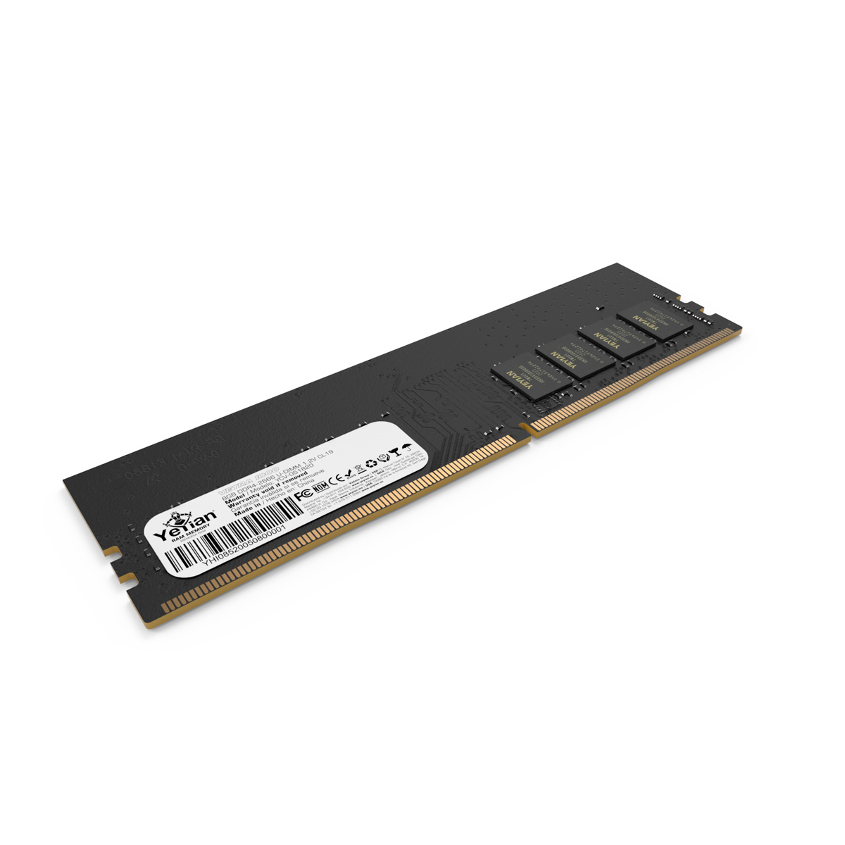 MEMORIA YEYIAN DDR4 GAMING YCV-051820 VETRA, 8GB, MHZ 2666