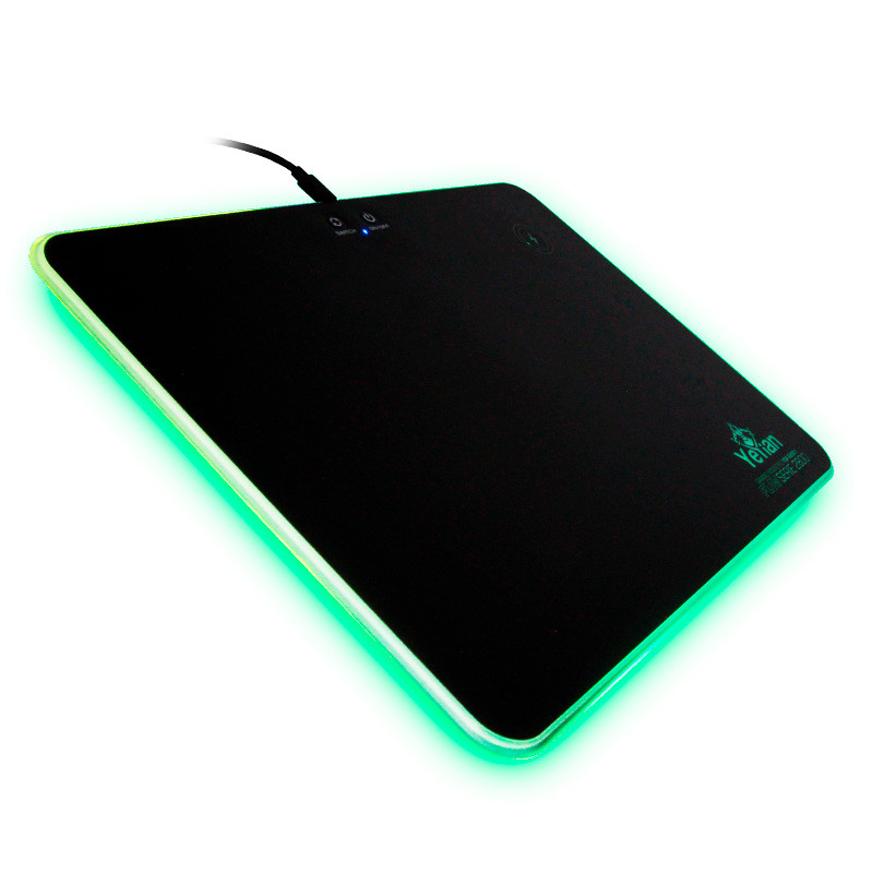 MOUSEPAD GAMER YEYIAN YGF-68901 RIG CARGA/INA RGB ANTI/D FLOW 2800