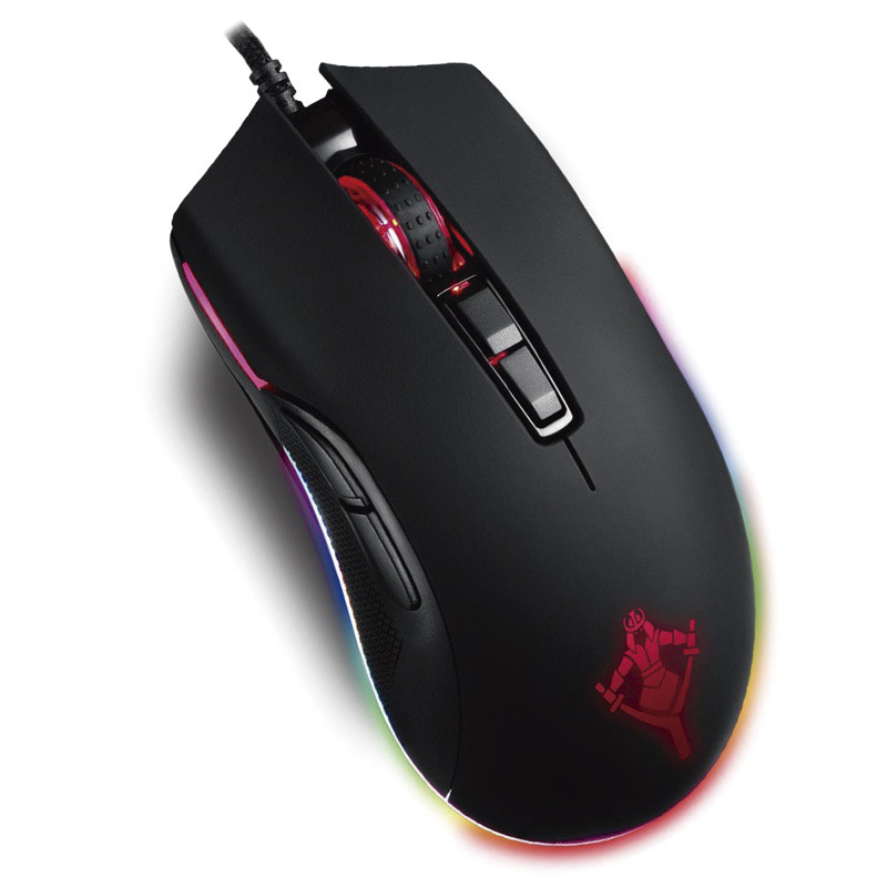 MOUSE GAMER YEYIAN YMT-V70 YMT-M2000 CLAYMORE2000 OPT/RGB/7 BTNS/12000