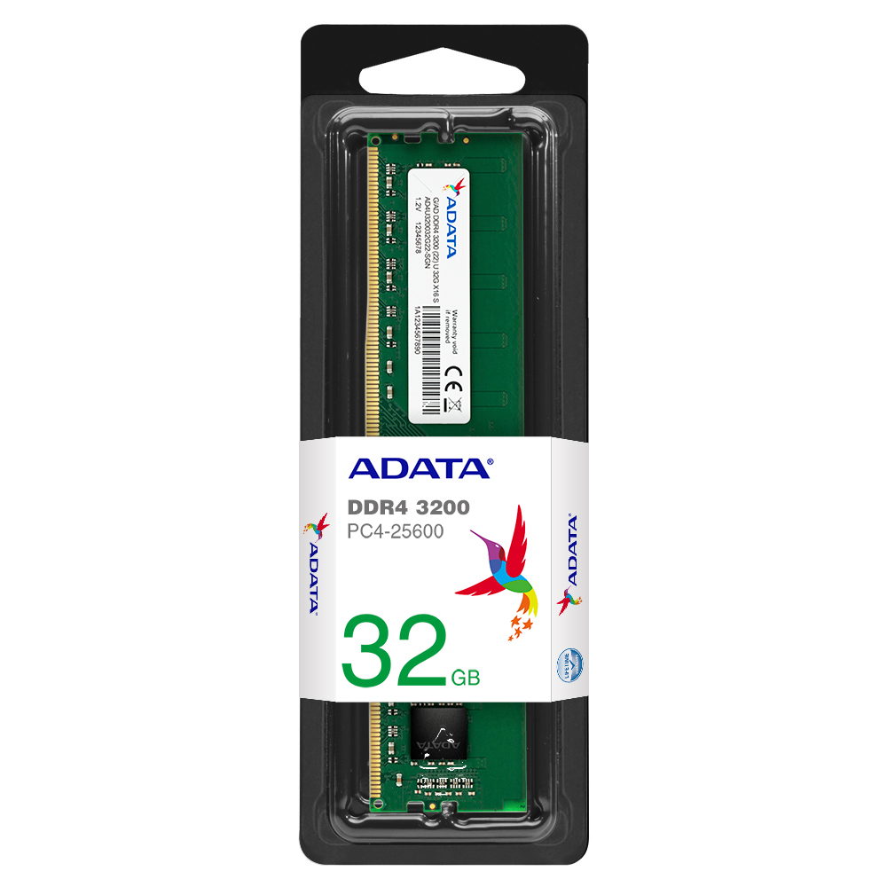 MEMORIA DDR4 ADATA 32GB 3200Mhz UDIMM (AD4U320032G22-SGN)