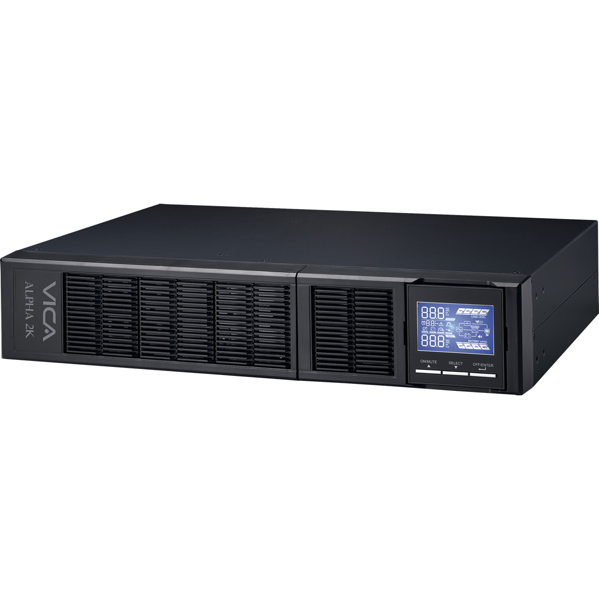 (ED)UPS/NOBREAK ONLINE DOBLE CONVERSION T/R VICA 2KVA/2000W (ALPHA 2KVA)