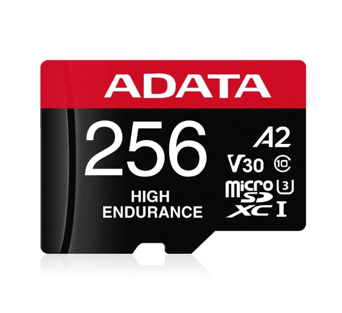 MEMORIA MICROSDXC ADATA 256GB U3 V30S ENDURANCE (AUSDX256GUI3V30SHA2-RA1)