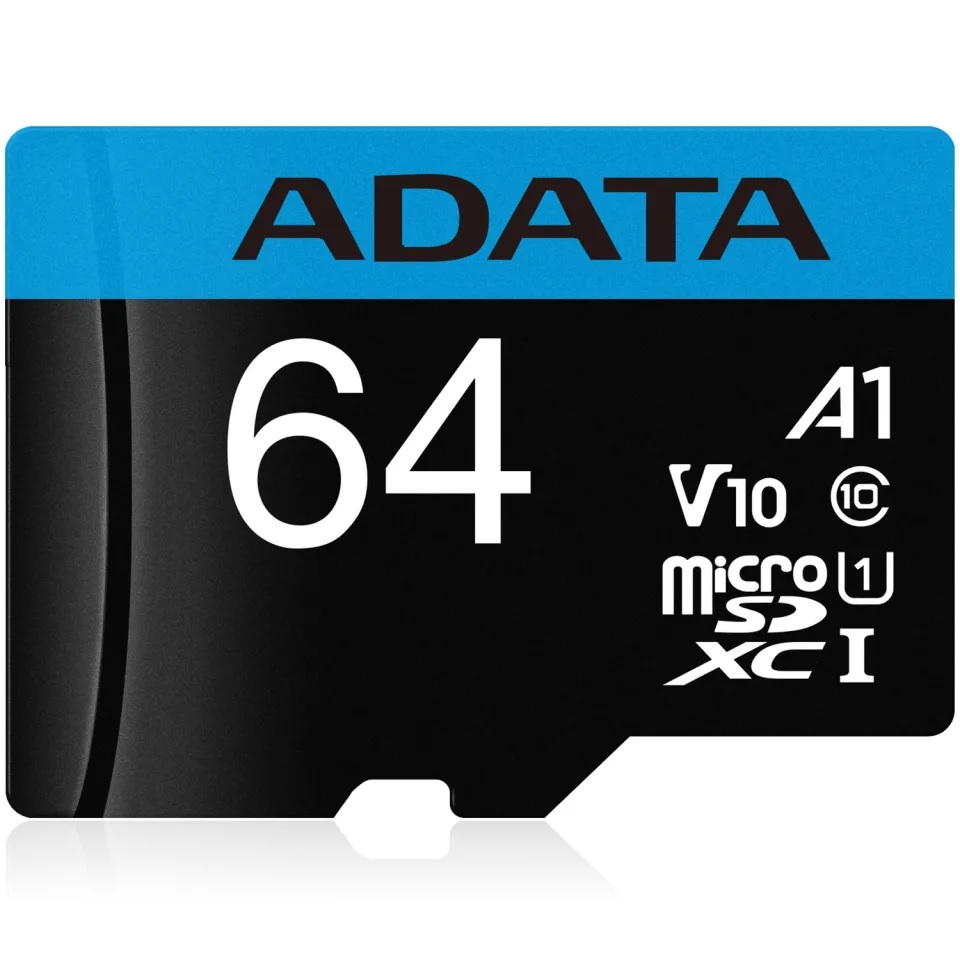 MEMORIA MICRO SDXC ADATA 64GB UHS-I CL10 A1 (AUSDX64GUICL10A1-RA1)