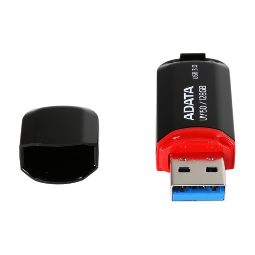 MEMORIA FLASH ADATA UV150 128G USB 3.2 NEGRO (AUV150-128G-RBK)