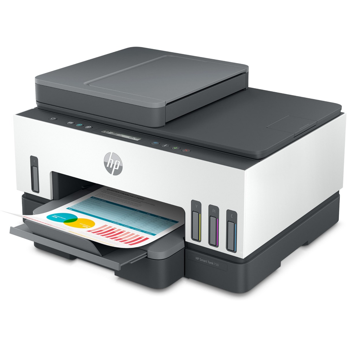 MULTIFUNCIONAL HP SMART TANK 750 COLOR INYECCIÓN WIFI PRINT SCAN COPY (6UU47A)