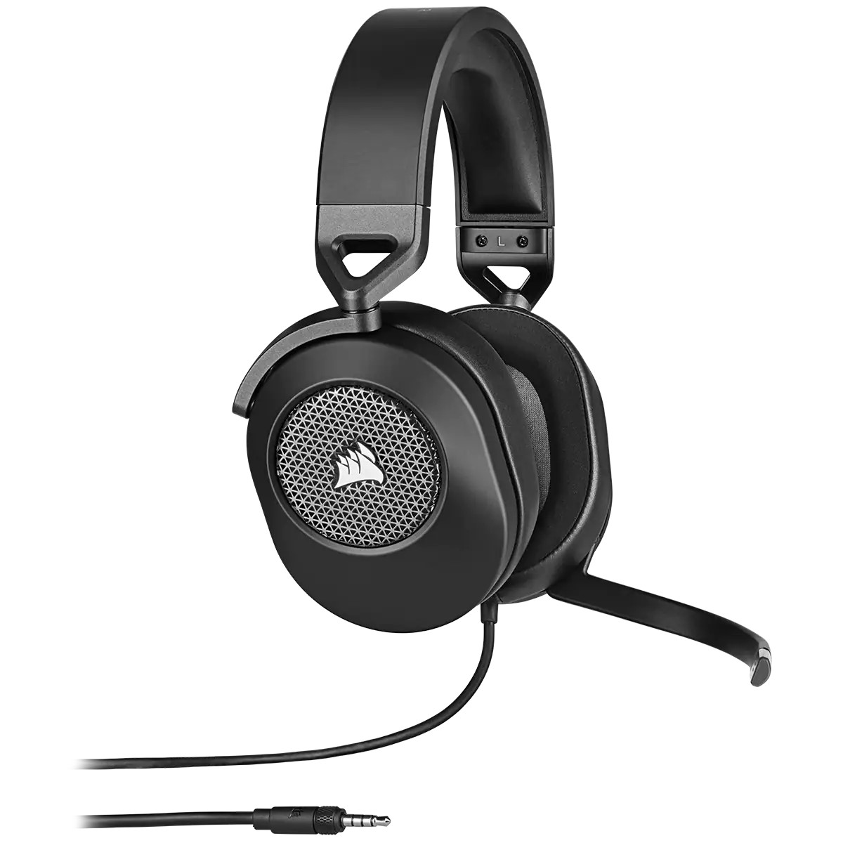 HEADSET CORSAIR HS65 SURROUND WIRED CARBON CA-9011270-NA