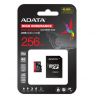 adata, micro sd, archivos, 256 gb, 4k, video monitoring