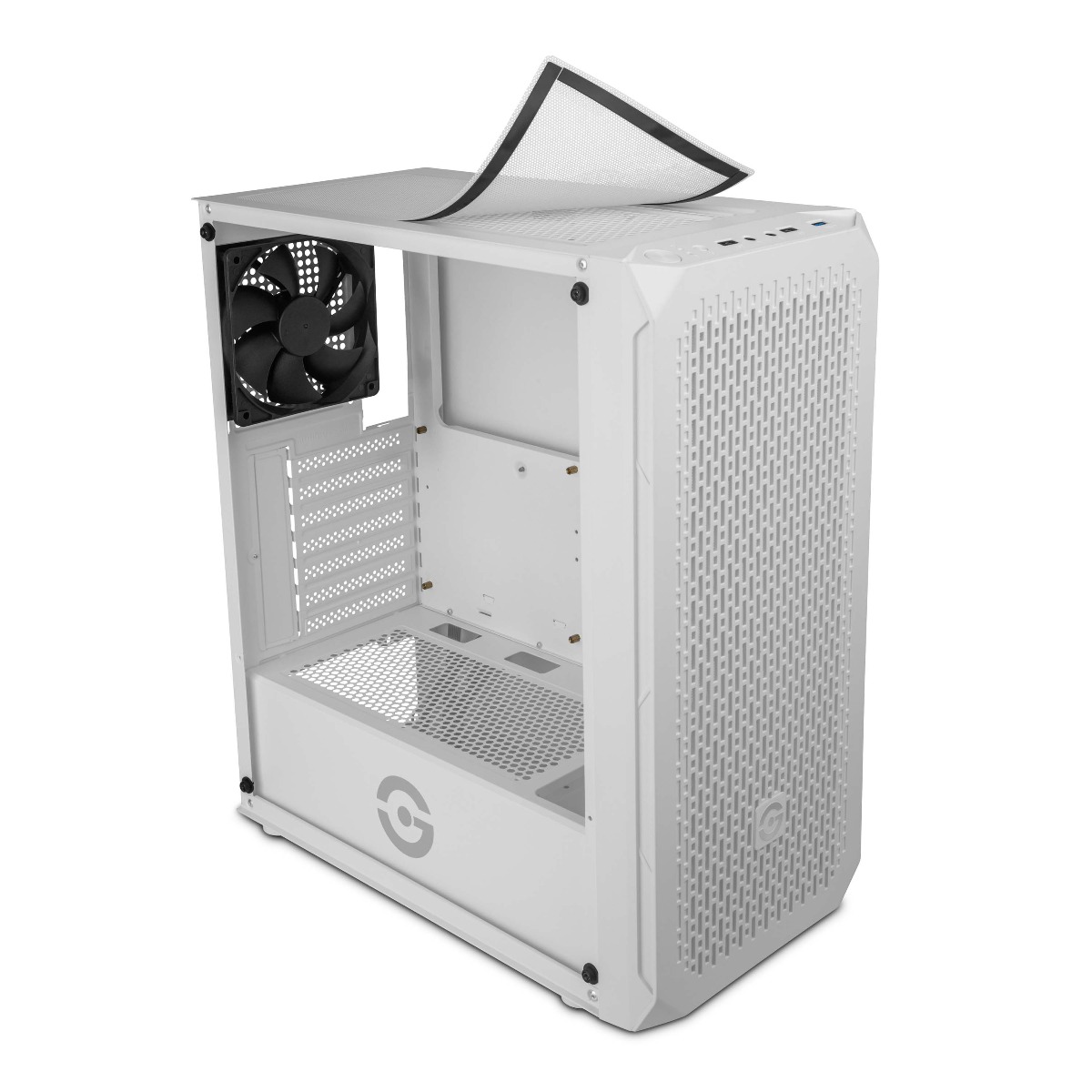 GABINETE GAMER GETTTECH VIDRIO TEMPLADO S/FUENTE BLANCO GCM- GCM-ASGX1-01WH - Código: GCM-ASGX1-01WH | Compra en Guadalajara