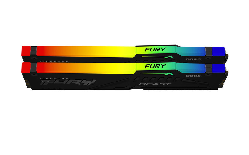 MEMORIA DDR5 KINGSTON FURYBEAST 64GB 5200MHZ RGB KIT2 KF552C40BBAK2-64