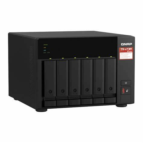 QNAP-NVR 6 BAHIAS 8CANALES VMS INTEGRADO VIGILANCIA IPHDMI(QVP-63B-US)